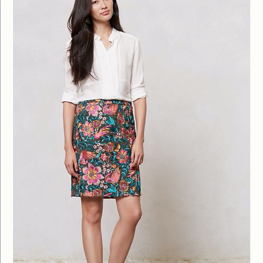 Anthropologie skirt by Baraschi